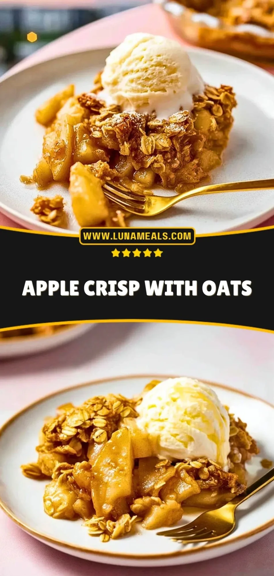 Apple Crisp with Oats Pin 2