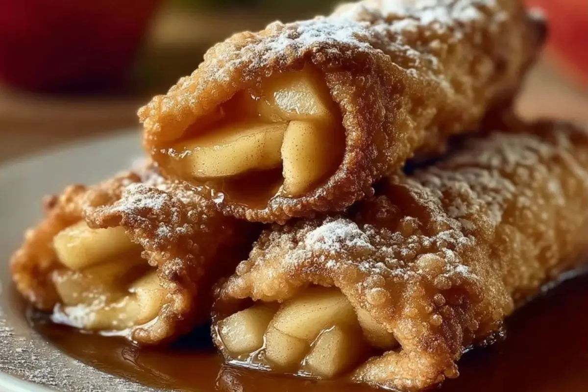 Apple Pie Egg Rolls