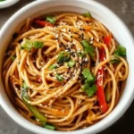 Asian Sesame Noodles 1