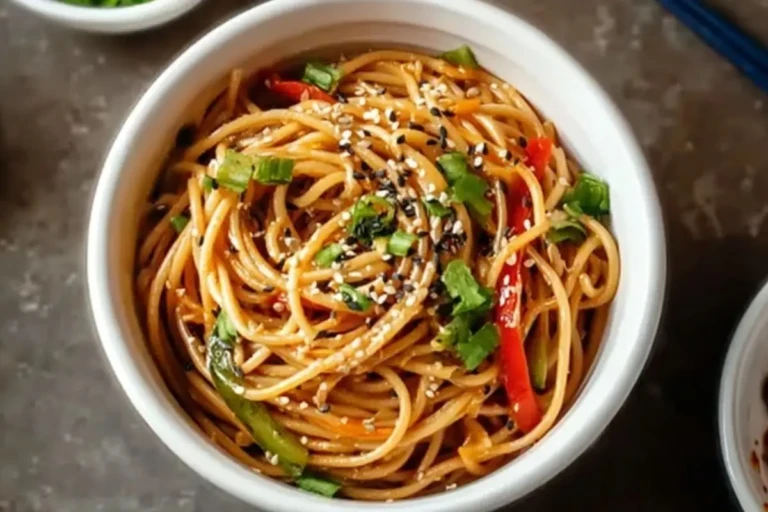 Asian Sesame Noodles 1