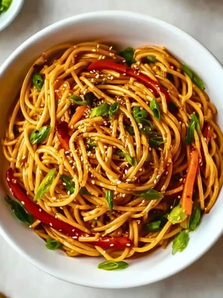 Asian Sesame Noodles 2