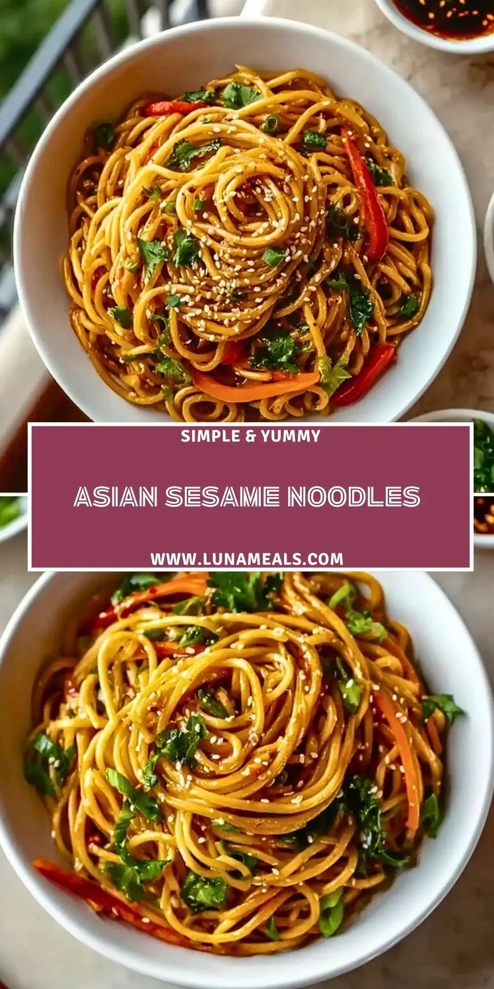 Asian Sesame Noodles Pin 1