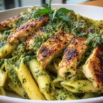 Basil Pesto Chicken Pasta
