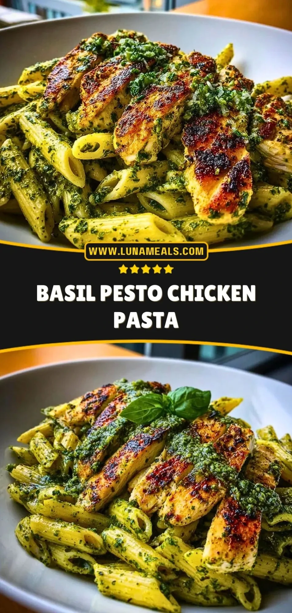 Basil Pesto Chicken Pasta (3)