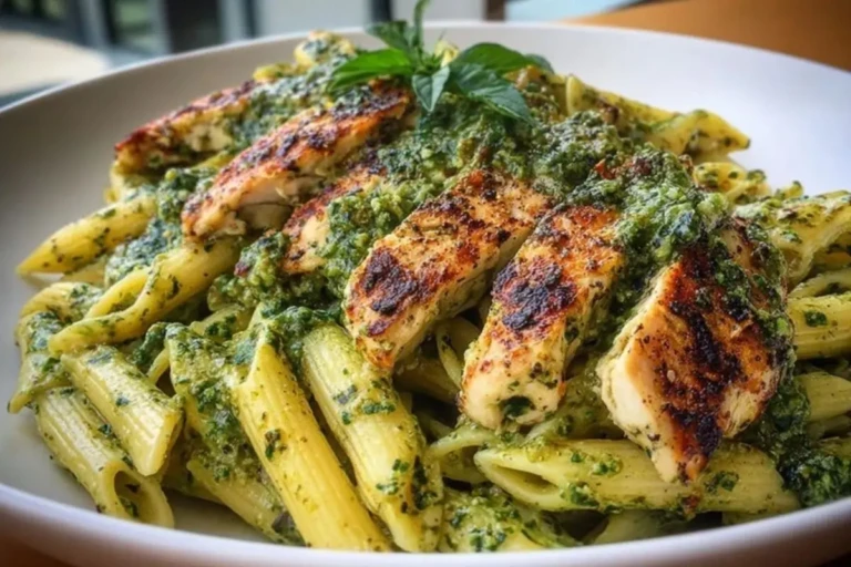 Basil Pesto Chicken Pasta