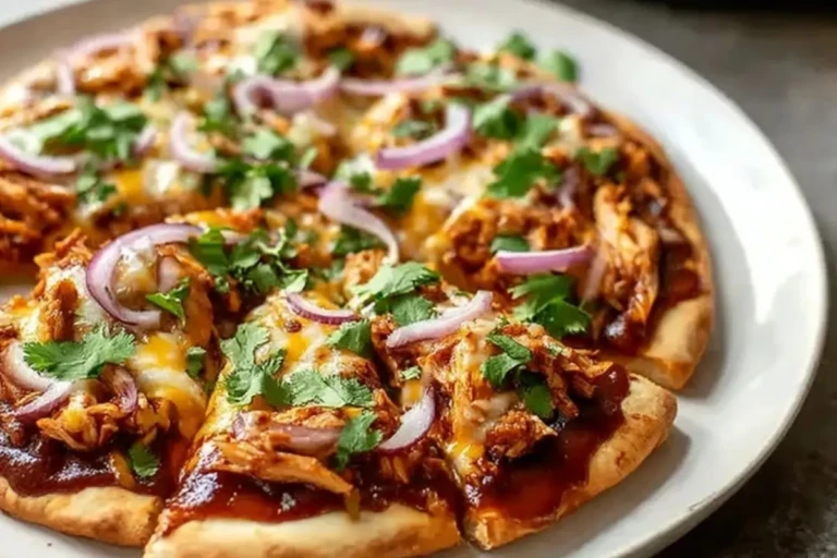 BBQ Chicken Flatbread 1