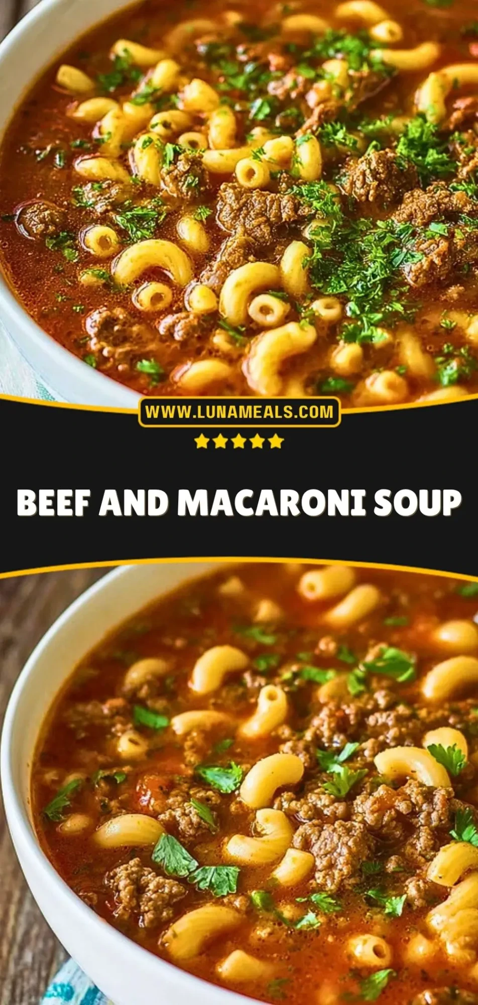 Beef and Macaroni Soup (3)