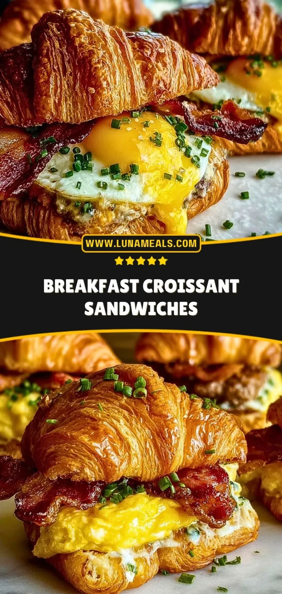 Breakfast Croissant Sandwiches (3)