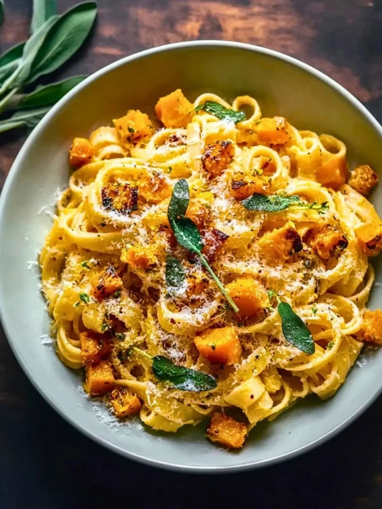 Brown Butter Sage Butternut Squash Pasta (1)
