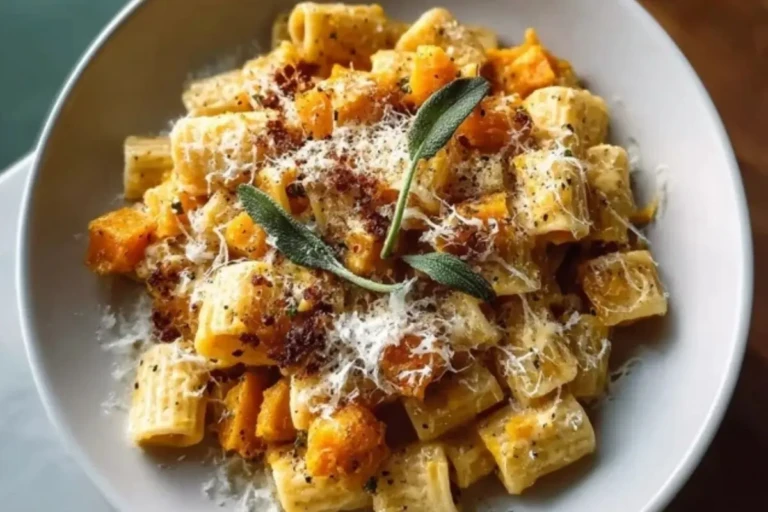 Brown Butter Sage Butternut Squash Pasta
