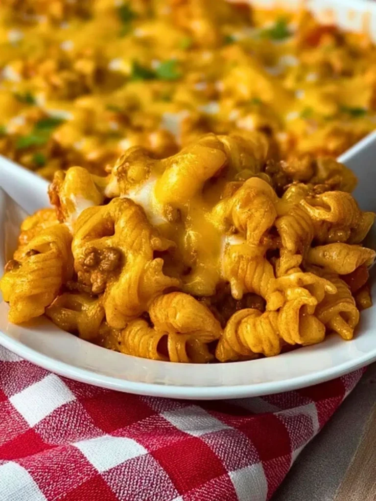 Cheeseburger Pasta Dinner Casserole (1)