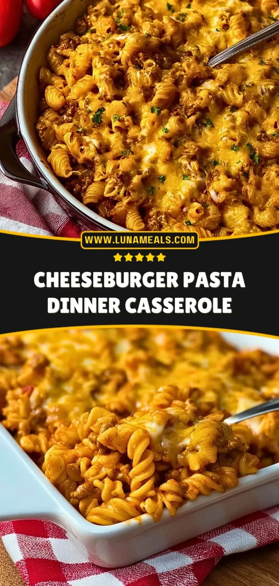 Cheeseburger Pasta Dinner Casserole (3)