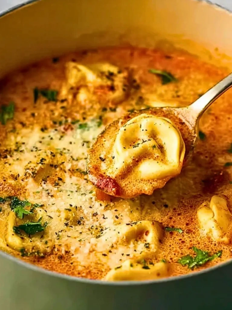Cheesy Tomato Tortellini Soup (1)