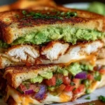 Chicken Avocado Melt Sandwich 1