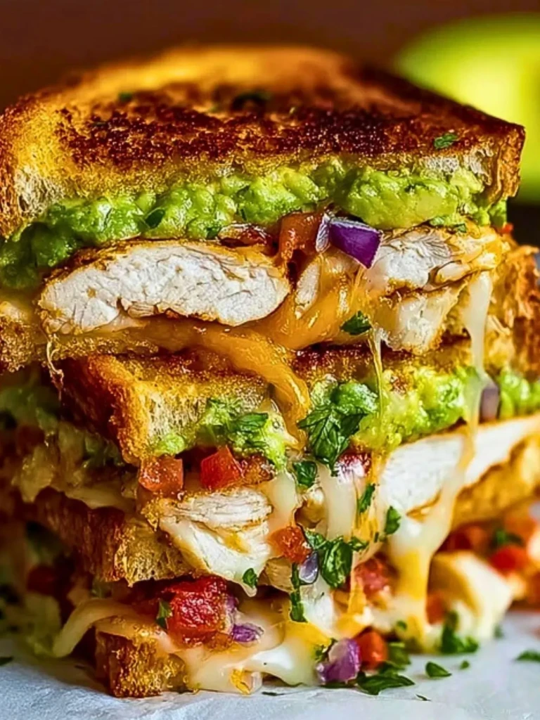 Chicken Avocado Melt Sandwich 2