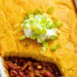 Chili and Cornbread Casserole 2