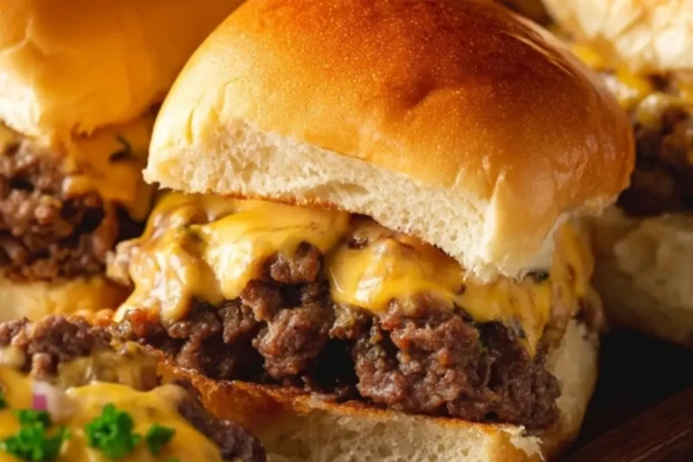 Chopped Cheeseburgers 1