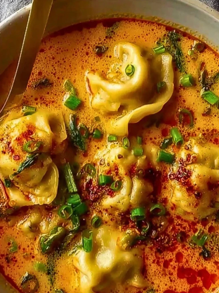 Coconut Curry Soup with Dumplings (1)