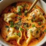 Coconut Curry Soup with Dumplings