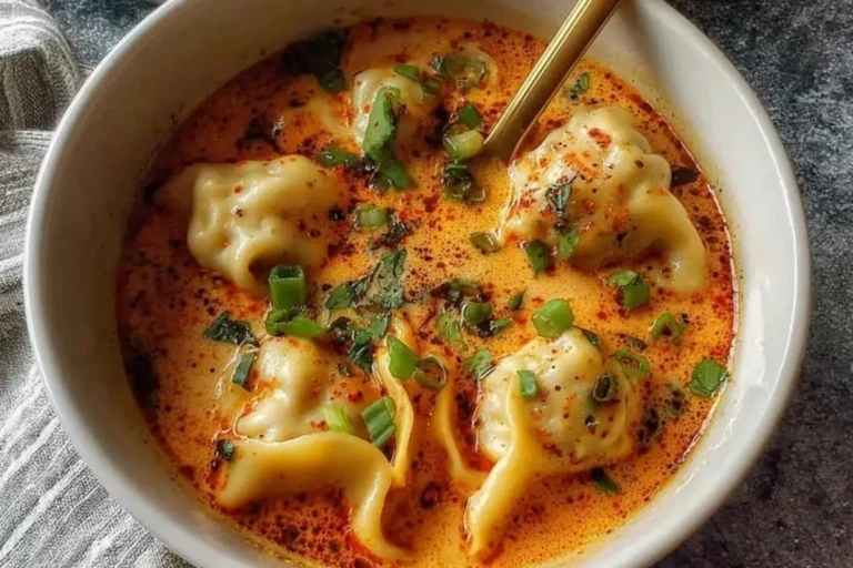 Coconut Curry Soup with Dumplings