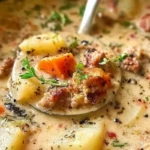 Comforting Potato and Sausage Chowder