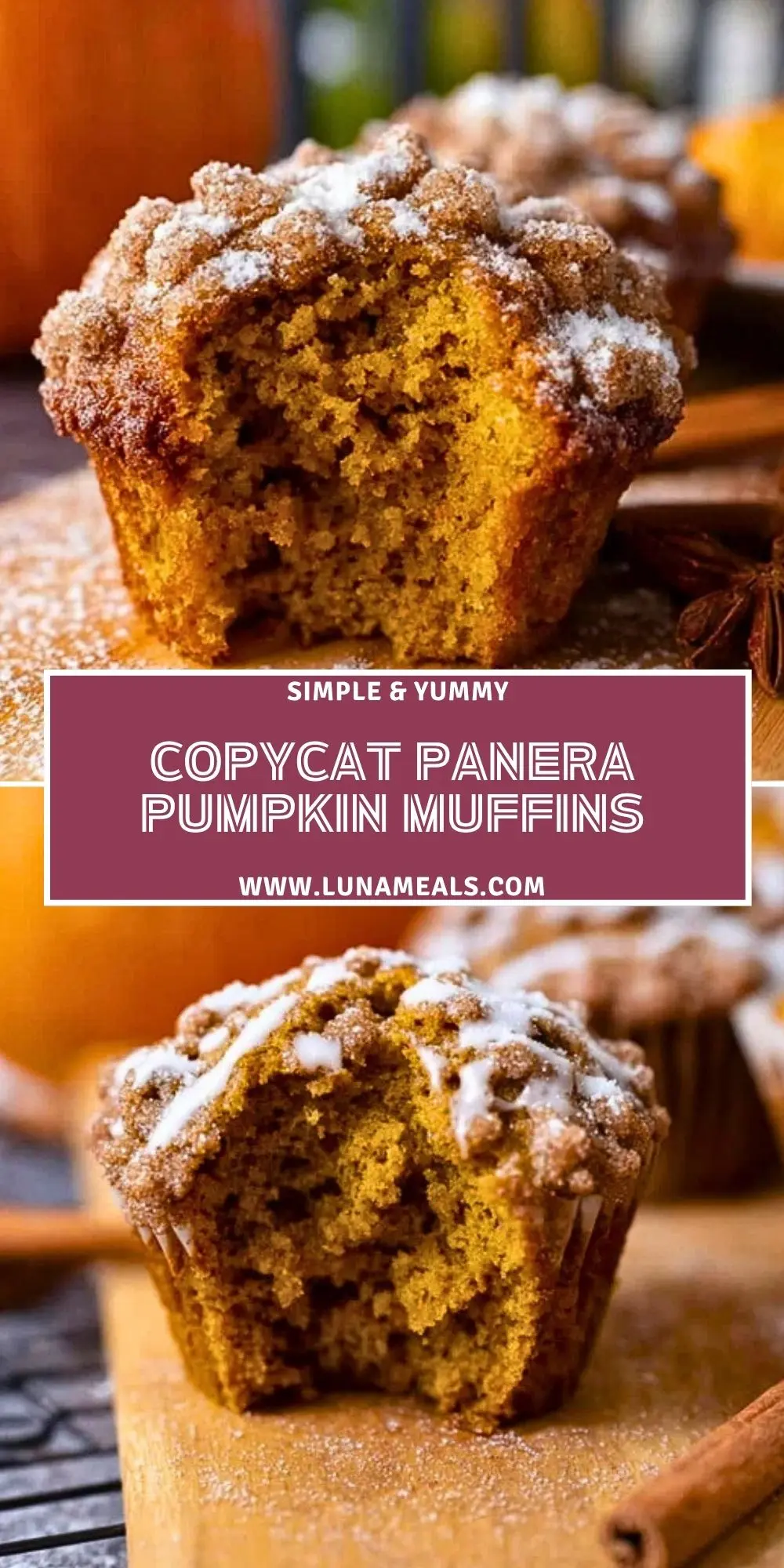 Copycat Panera Pumpkin Muffins (2)