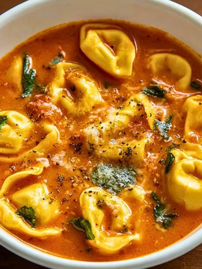 Cozy Tomato Tortellini Soup (1)