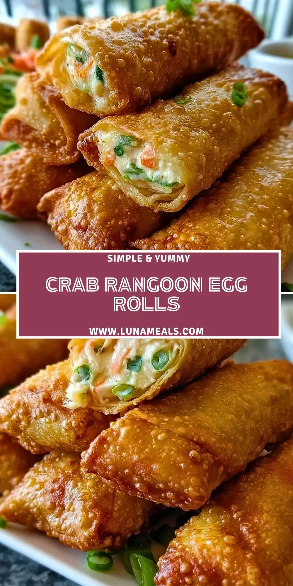 Crab Rangoon Egg Rolls (2)