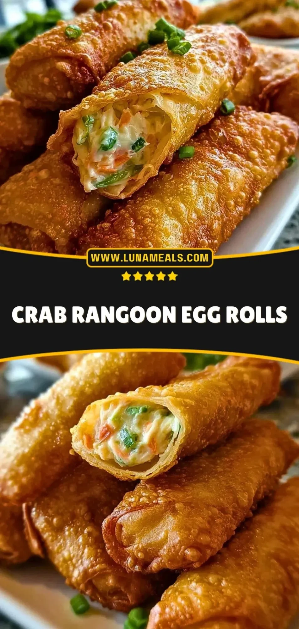 Crab Rangoon Egg Rolls (3)