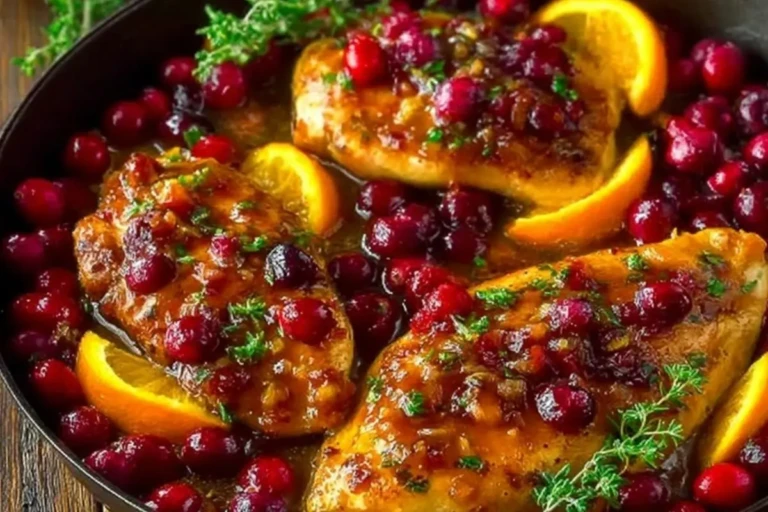 Cranberry Orange Chicken