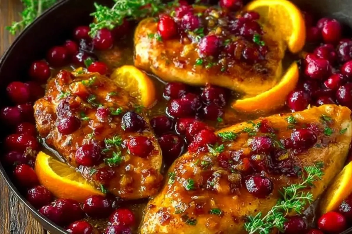 Cranberry Orange Chicken
