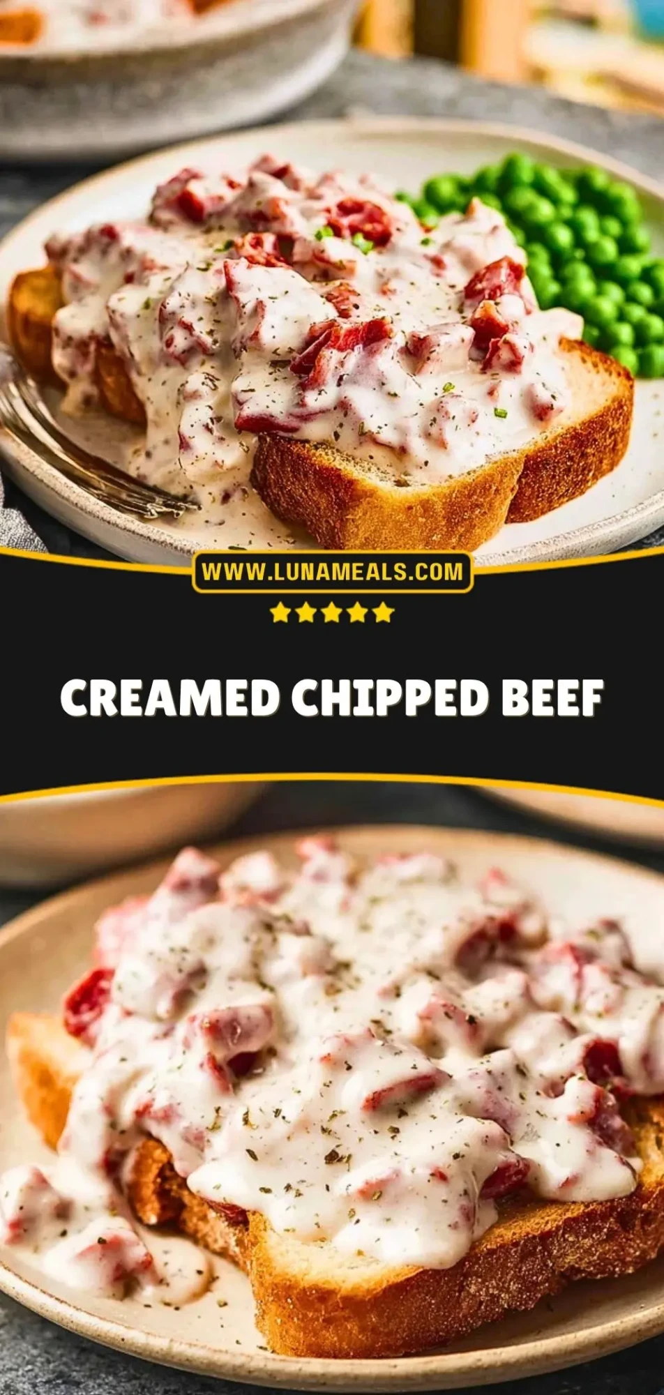Creamed Chipped Beef Pin 2