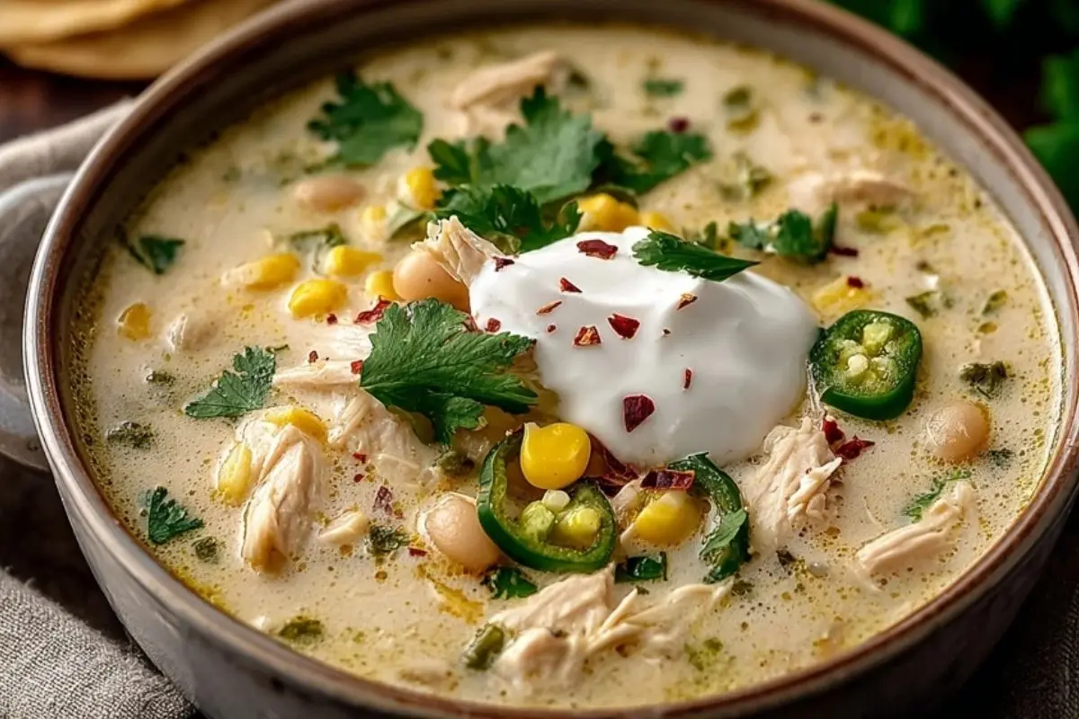 Creamy White Chicken Chili