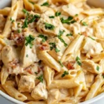 Crock Pot Creamy Cajun Chicken Pasta