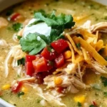 Crock Pot Green Enchilada Chicken Soup