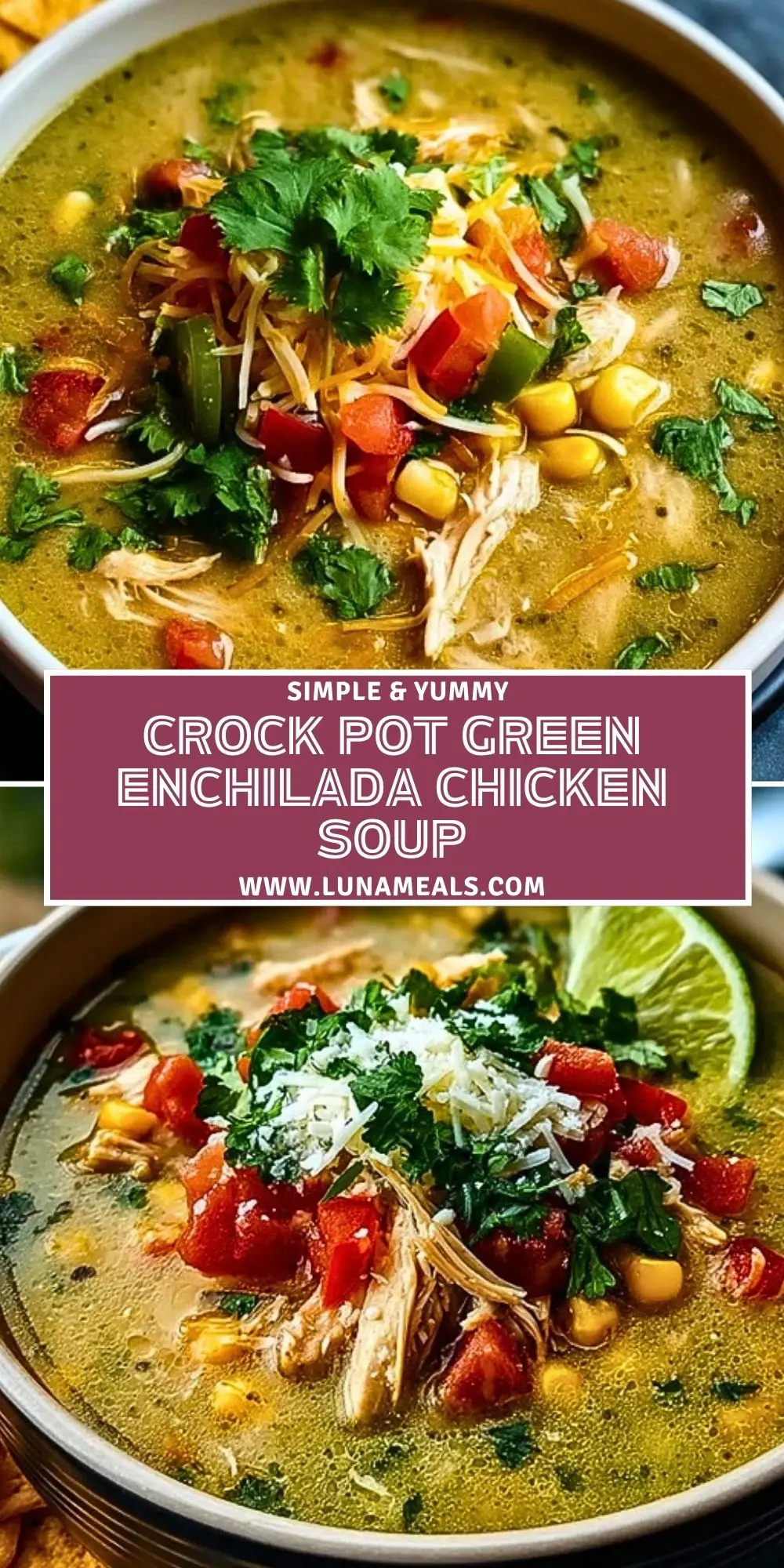Crock Pot Green Enchilada Chicken Soup (2)