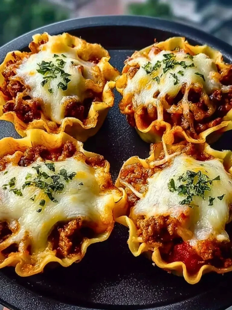 Easy Lasagna Cups (1)