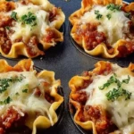 Easy Lasagna Cups