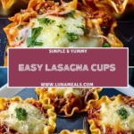 Easy Lasagna Cups (2)