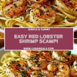 Easy Red Lobster Shrimp Scampi Pin 1