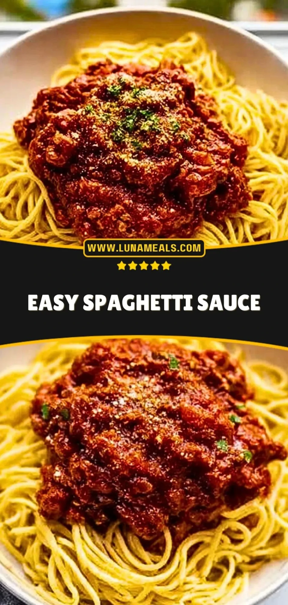 Easy Spaghetti Sauce Pin 2