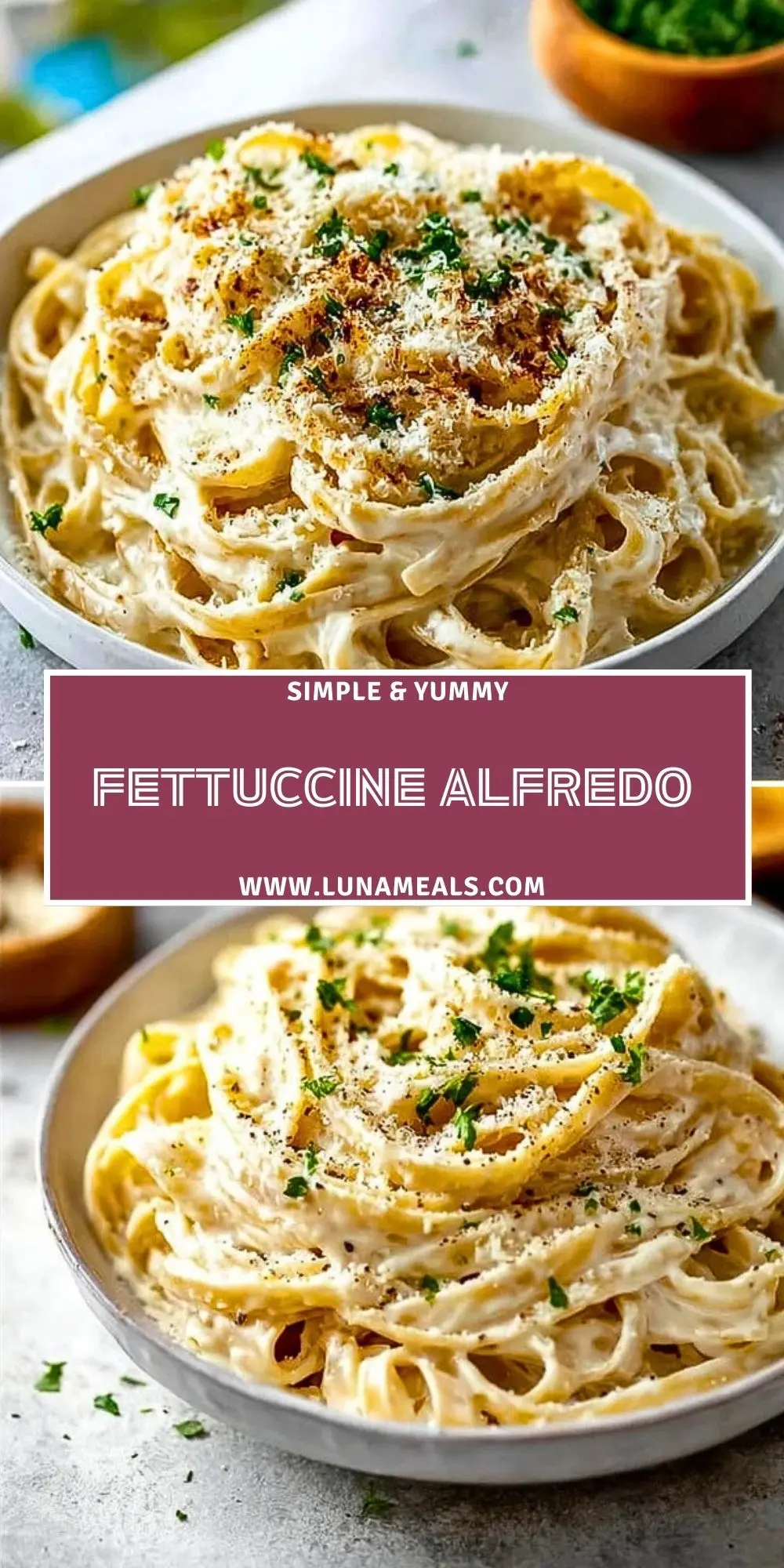 Fettuccine Alfredo (2)
