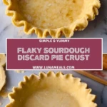 Flaky Sourdough Discard Pie Crust (2)