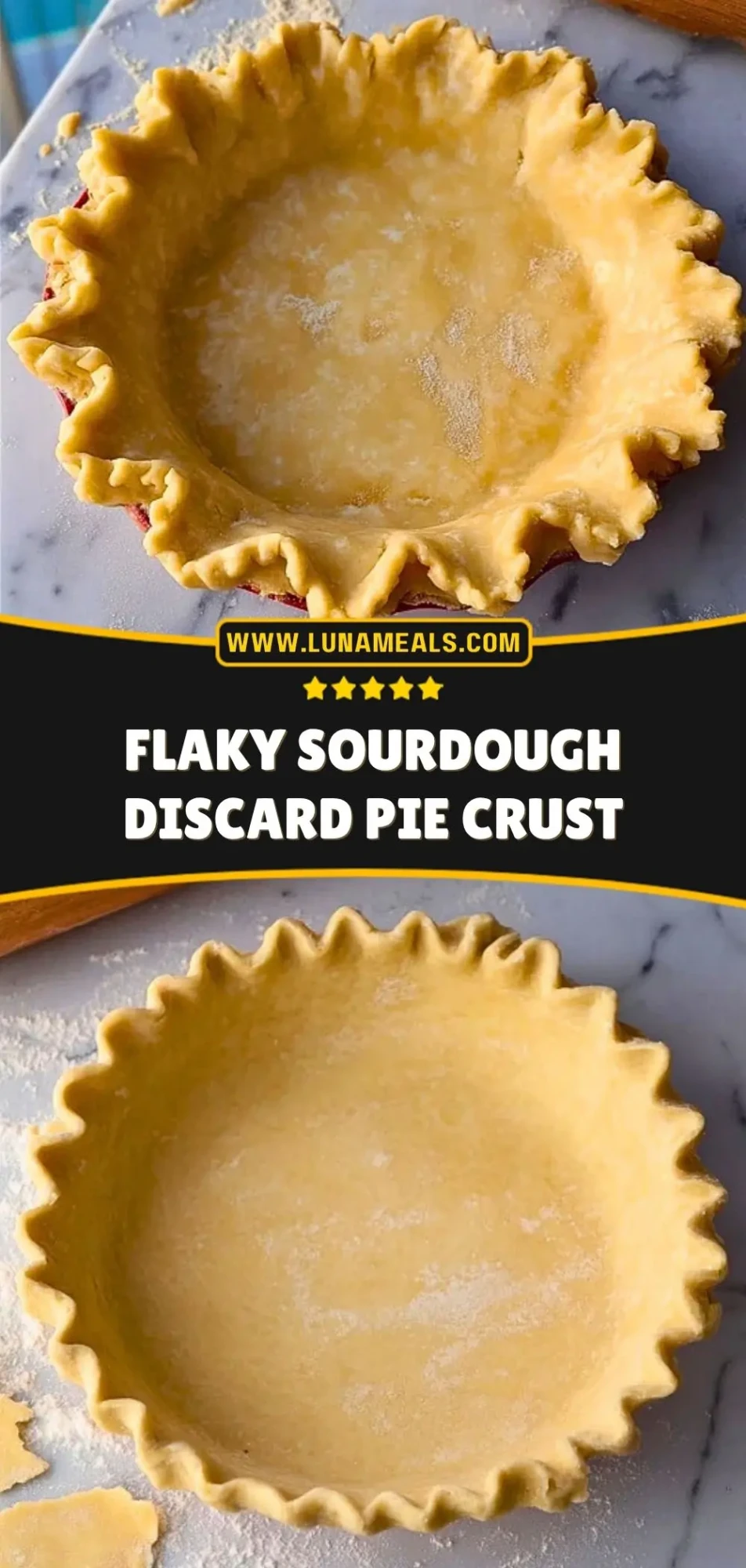 Flaky Sourdough Discard Pie Crust (3)