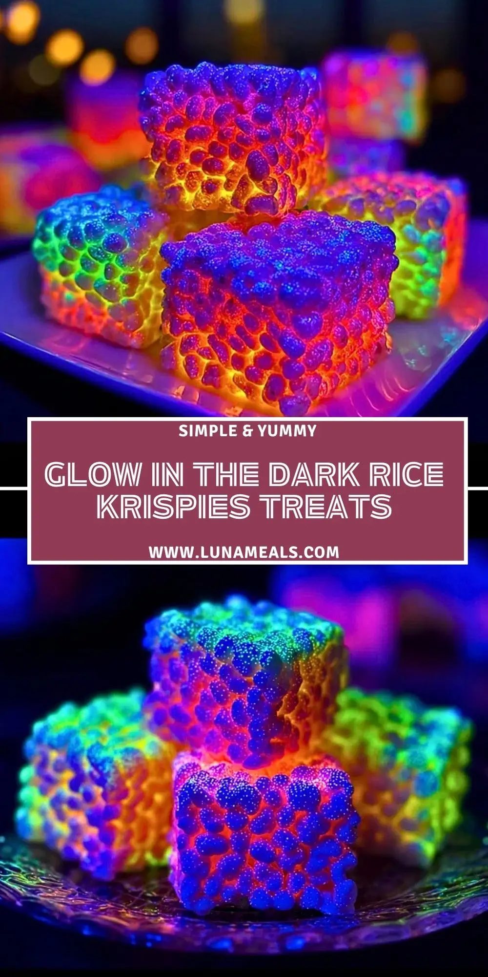 Glow in the Dark Rice Krispies Treats (2)
