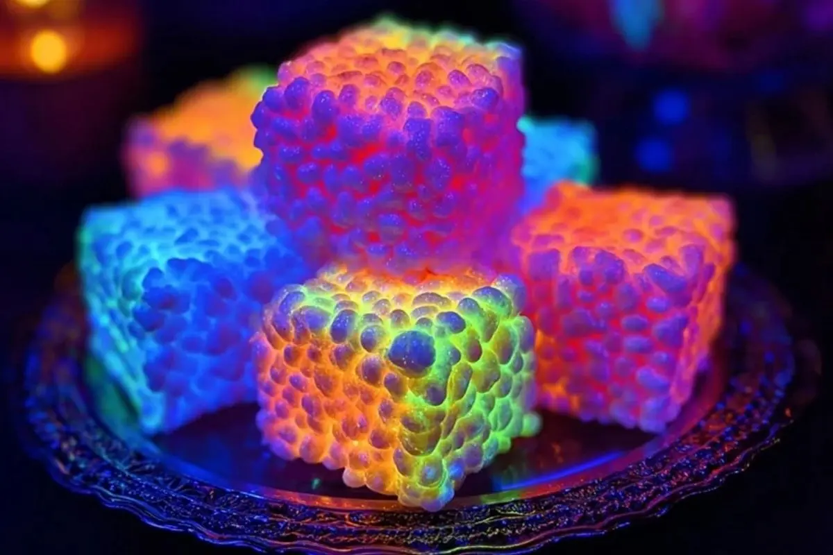Glow in the Dark Rice Krispies Treats