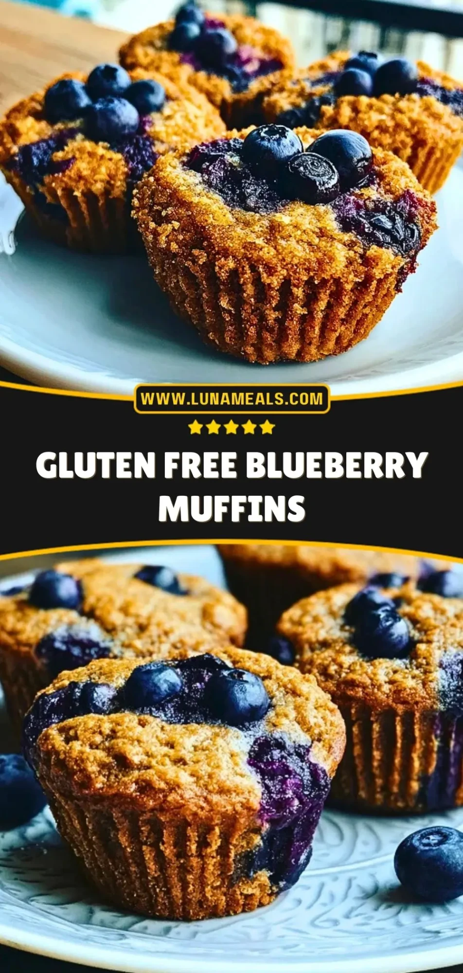 Gluten Free Blueberry Muffins (3)
