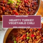 Hearty Turkey Vegetable Chili (2)