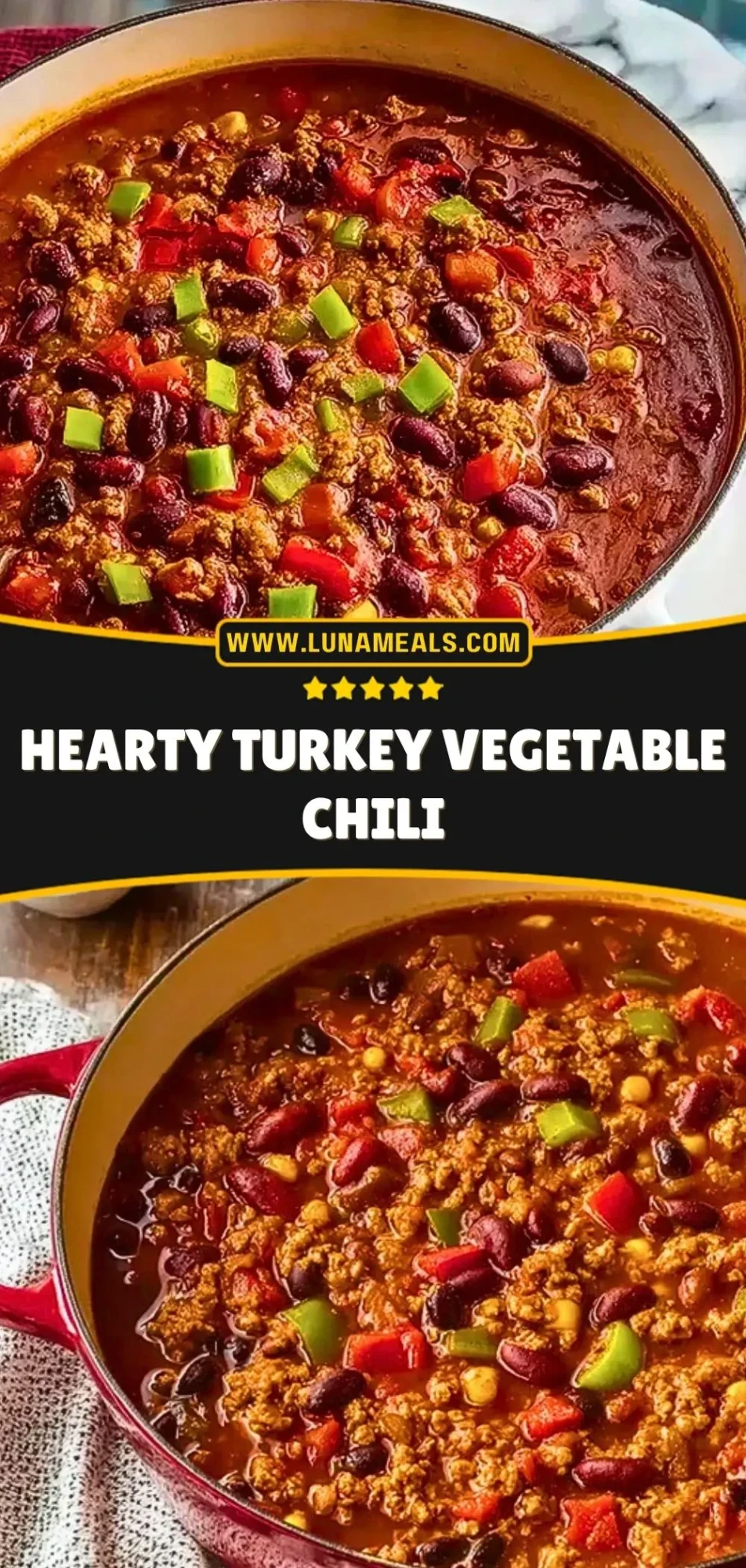Hearty Turkey Vegetable Chili (3)