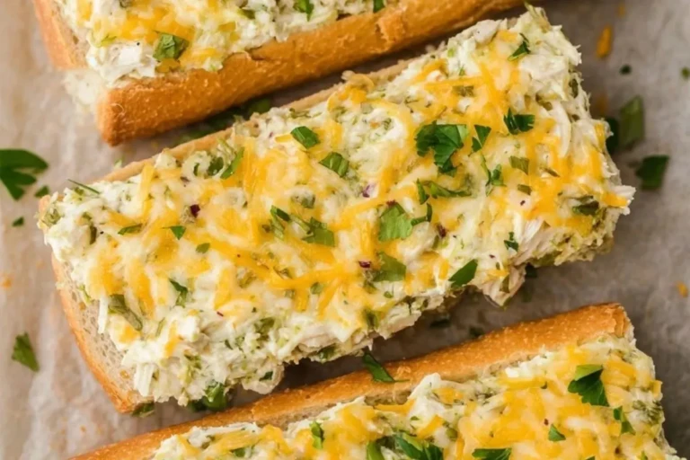 Hot Chicken Salad French Bread Sandwiches